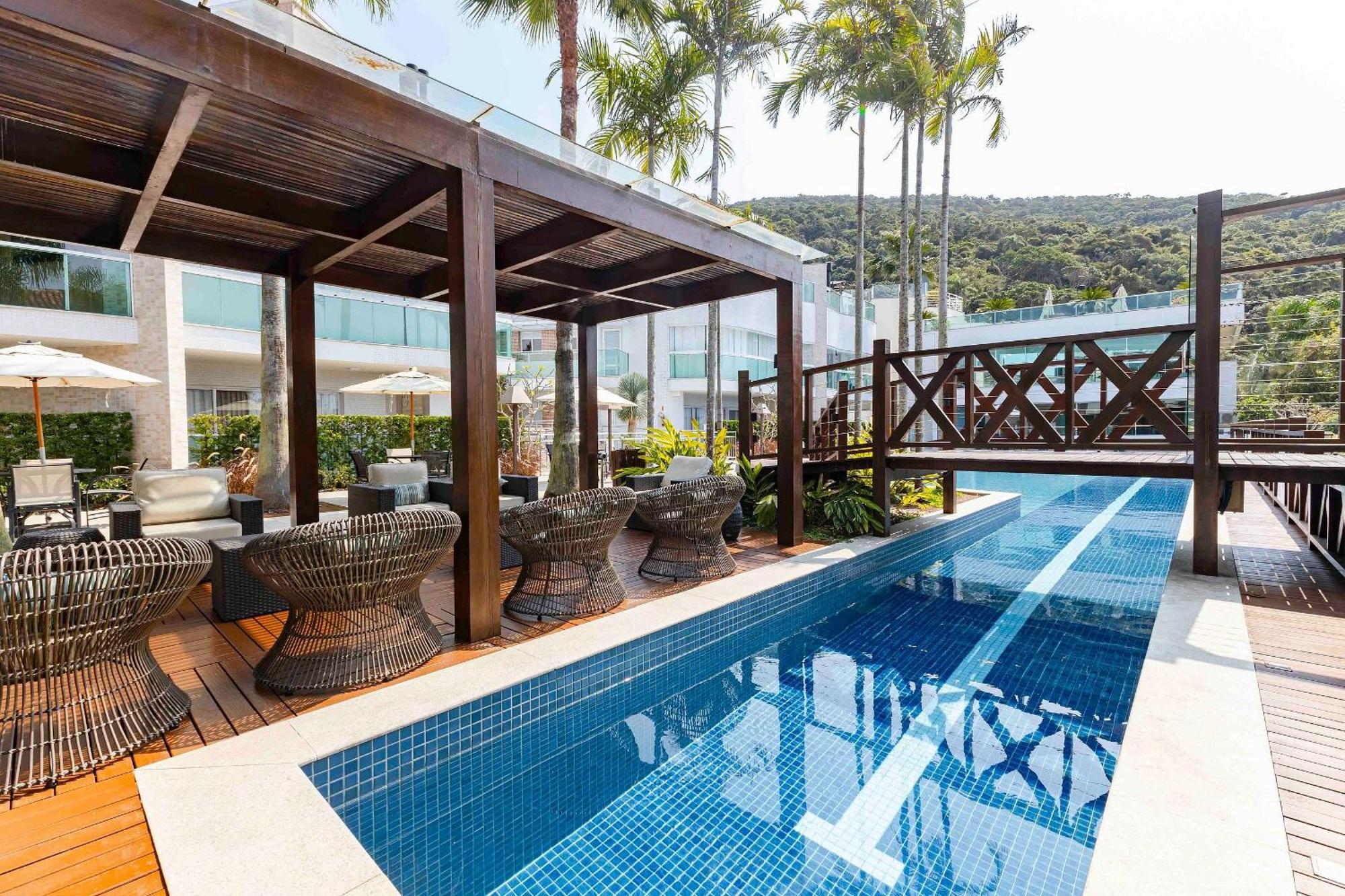 Varandas Do Atlantico - Confortavel Apto Em Condominio Pe Na Areia Bombinhas Exterior foto