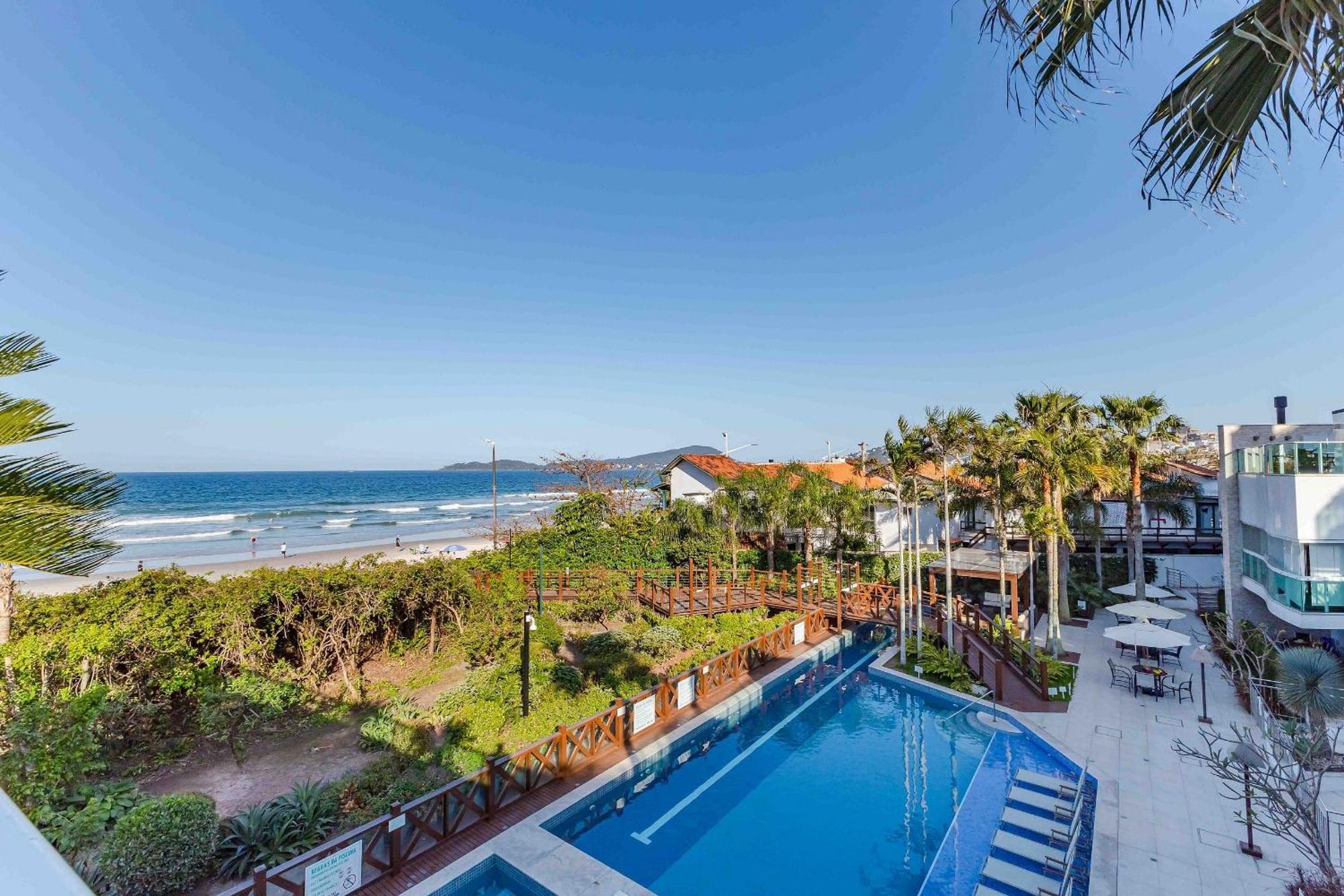 Varandas Do Atlantico - Confortavel Apto Em Condominio Pe Na Areia Bombinhas Exterior foto